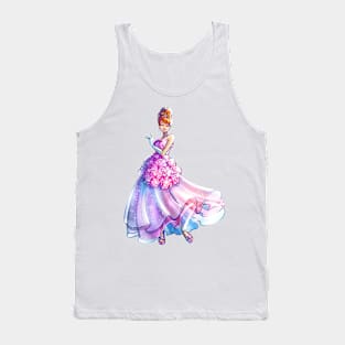 Bloom Flower Princess Tank Top